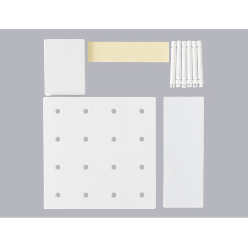 No punch Wall Shelf Storage Rack Organizer Home Decor Kitchen Bedroom Hanging Wall Pegboard Storage Rack Hole Board