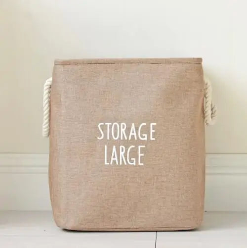 Upscale Home Foldable Bathroom Dirty Clothes Laundry Storage Buckets box Bag Kids Toy Double layer thick Storage Basket AU680